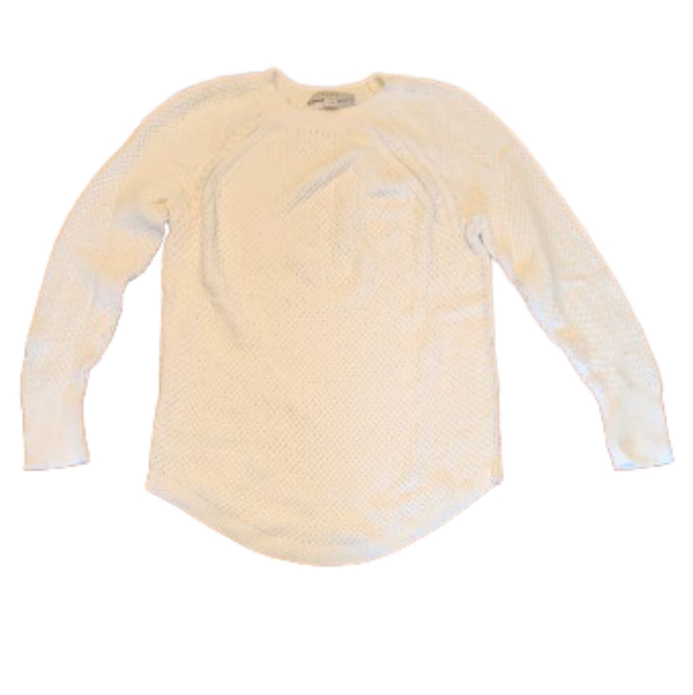 LOFT White Sweater Size Large